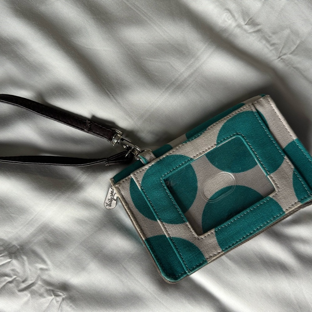 Thirty-One Teal Wristlet Bag
